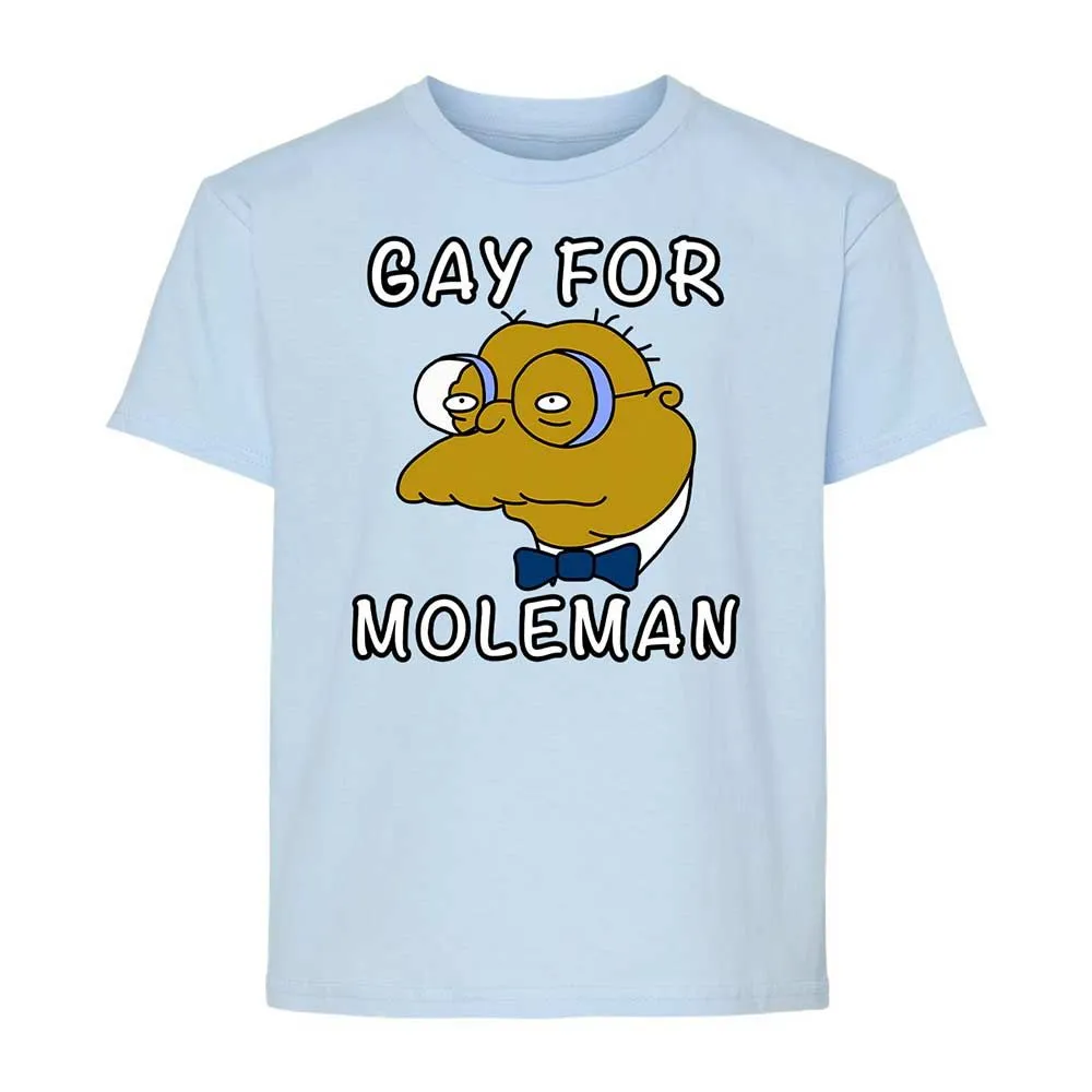 Gay for Moleman - Light Blue - 3