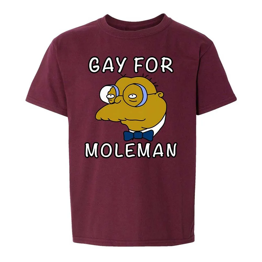 Gay for Moleman - Maroon - 19