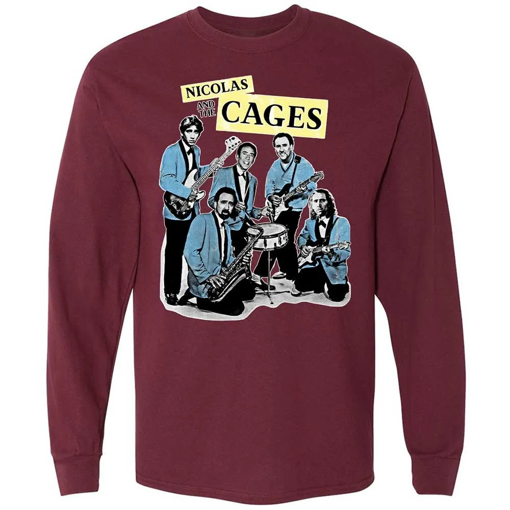 Nicolas and the Cages - Maroon - 16
