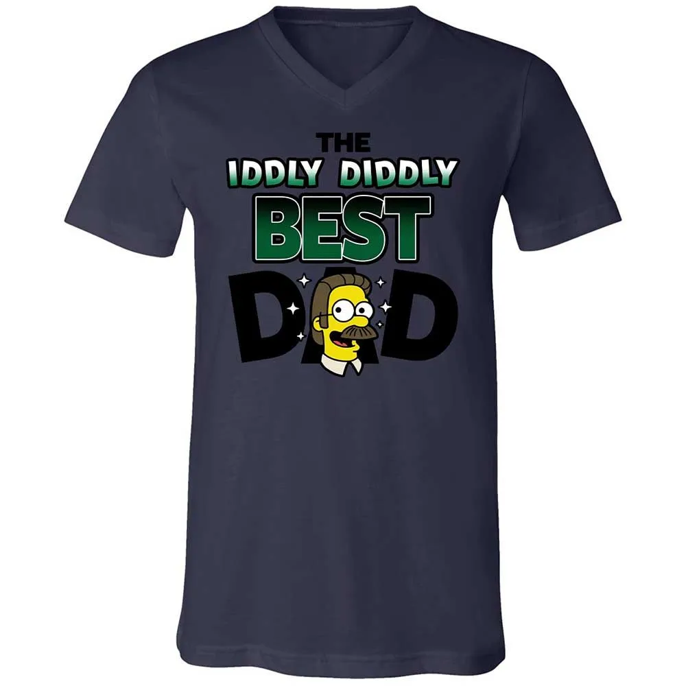 The Iddly diddly best dad - Navy - 12