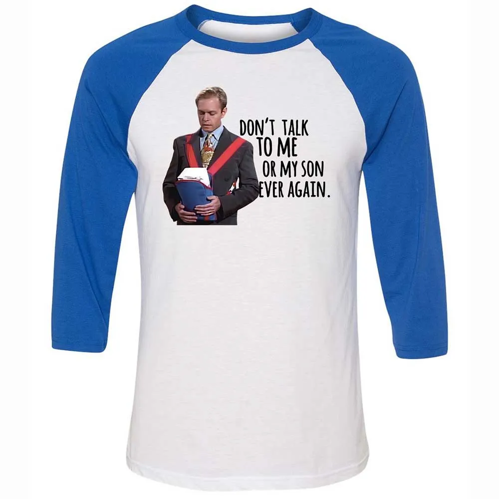 Unisex 3/4 Baseball Tee - XN9EZ3VE - White/True Royal - 10
