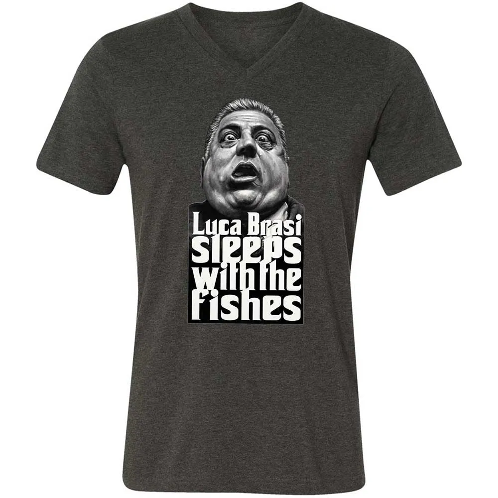 Sleeps with the fishes - Dark Grey Heather - 8