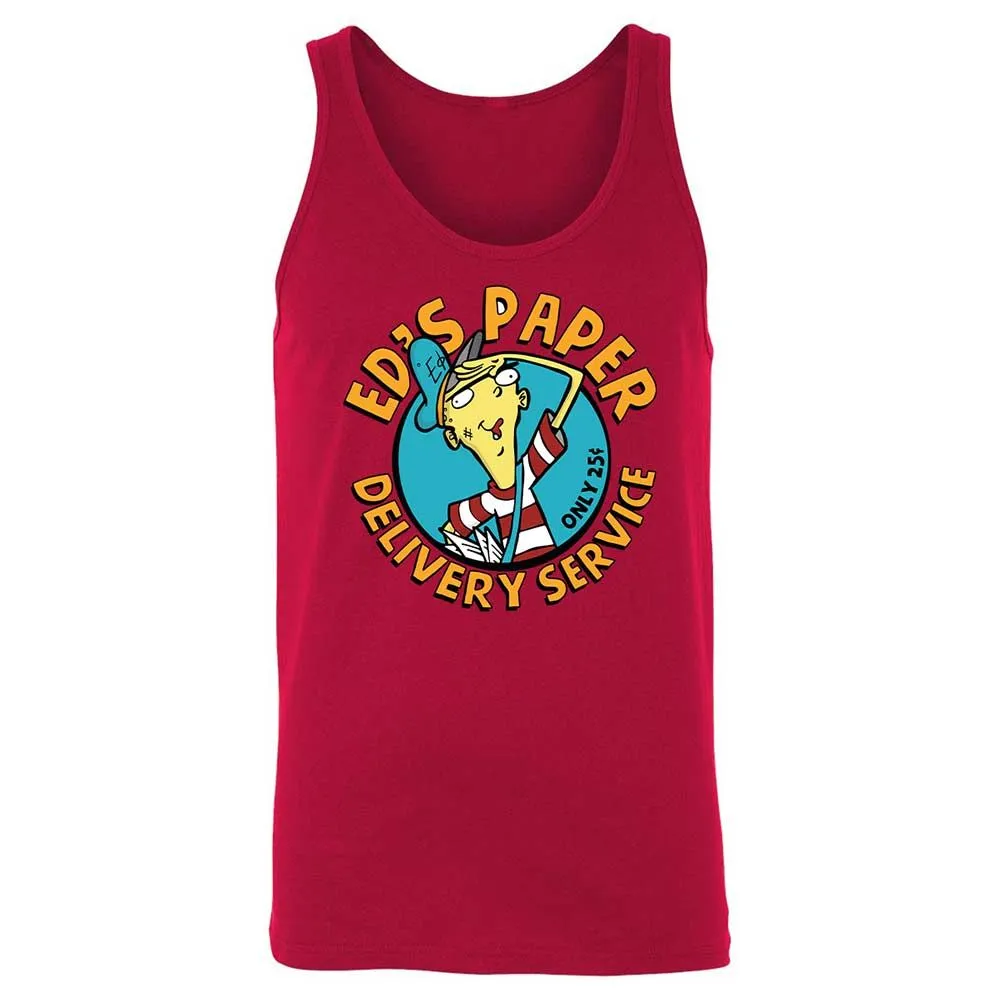 Unisex Jersey Tank - 4TLVJRWP - Red - 3