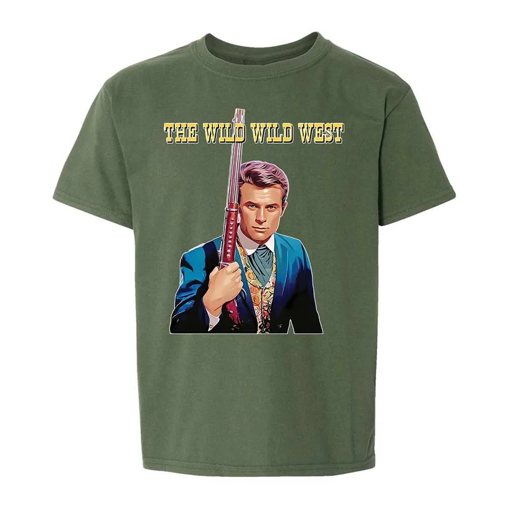 Kids T-Shirt - 5LYCDKJF - Military Green - 20