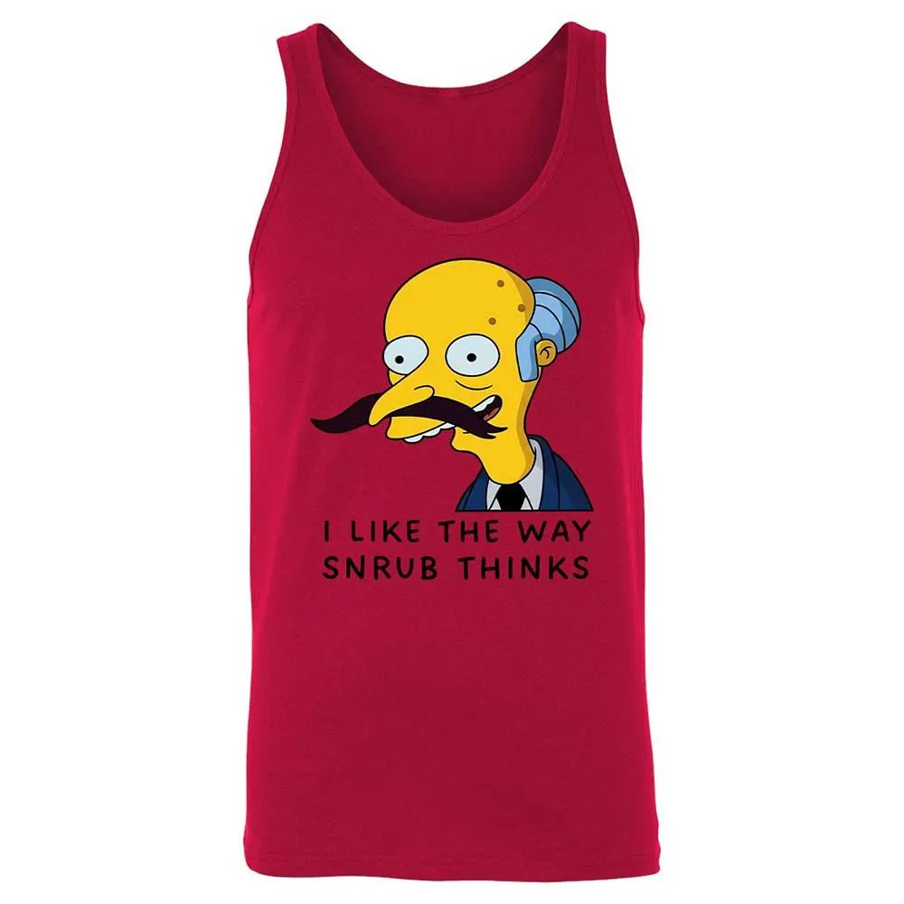 I Like the Way Snrub Thinks - Red - 3