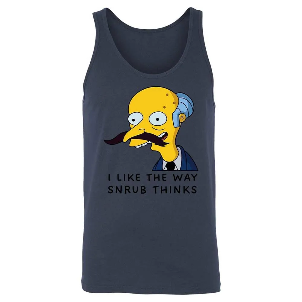 I Like the Way Snrub Thinks - Navy - 8