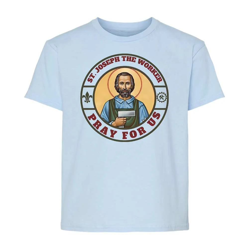 Pray for Us - Light Blue - 3