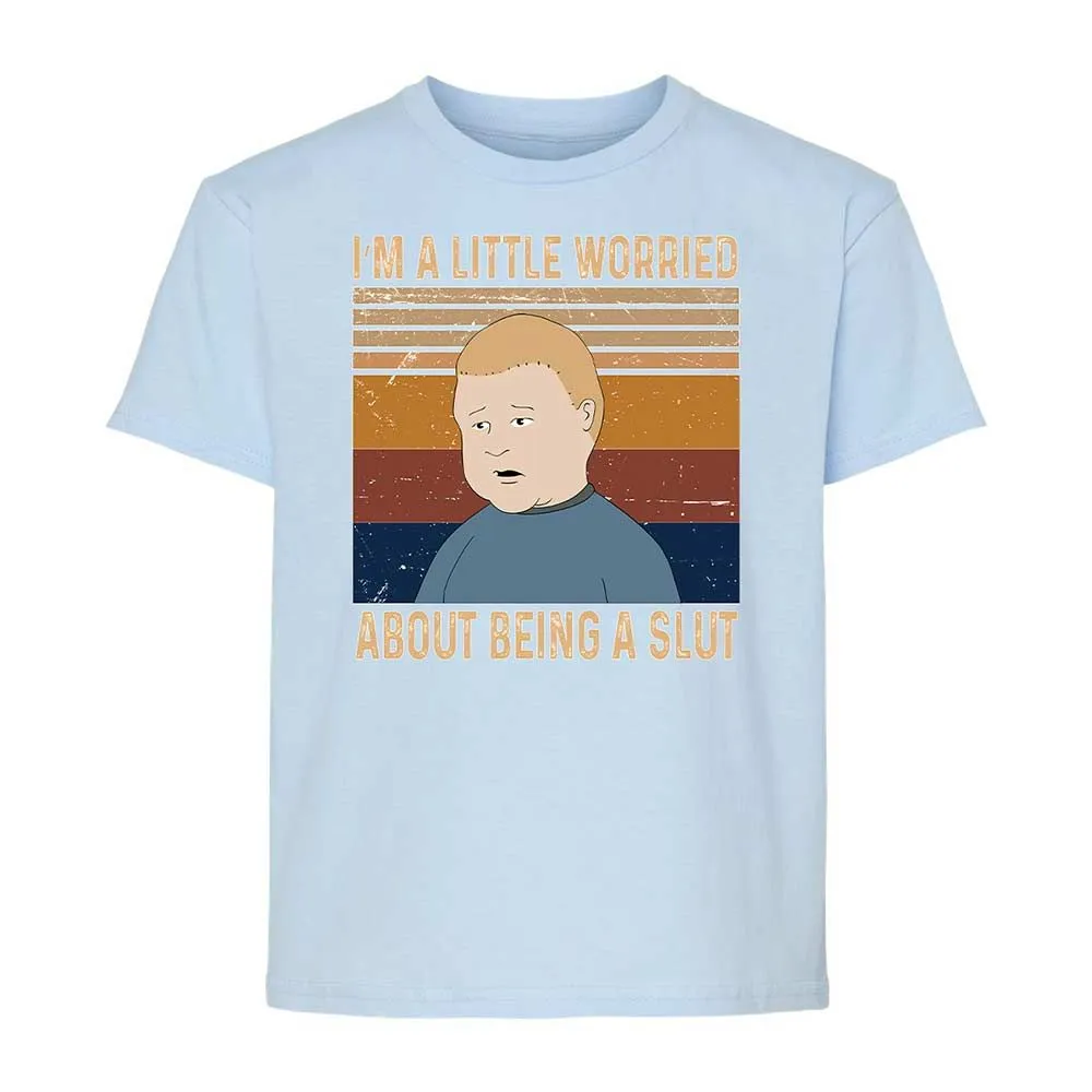 I'm a Little Worried About Being a Slut - Light Blue - 3