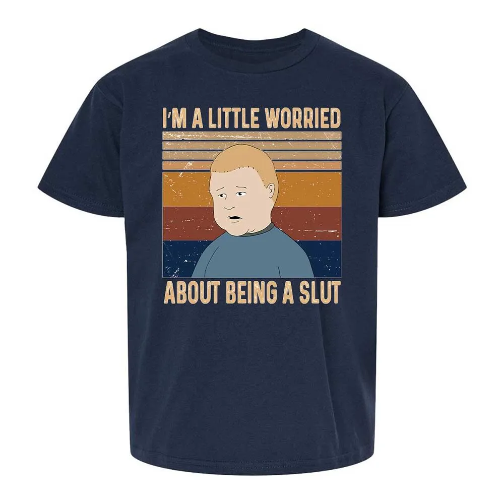 I'm a Little Worried About Being a Slut - Navy - 8