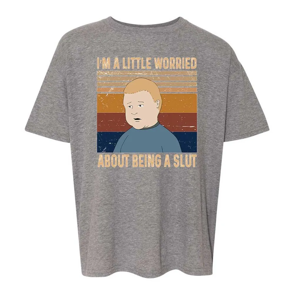 I'm a Little Worried About Being a Slut - Graphite Heather - 18