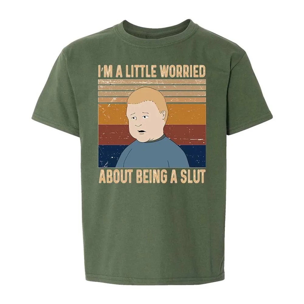 I'm a Little Worried About Being a Slut - Military Green - 20