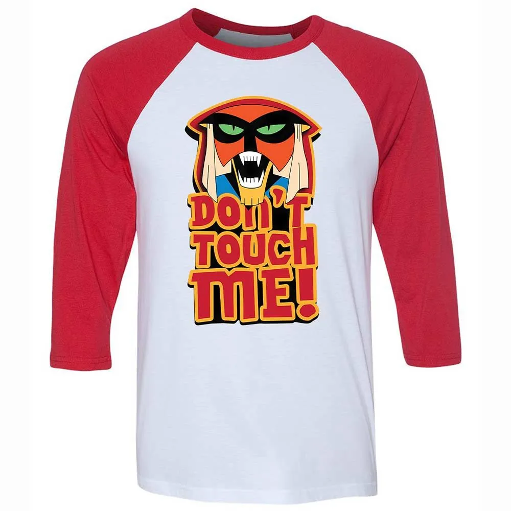 Unisex 3/4 Baseball Tee - AZW7V65E - White/Red - 9