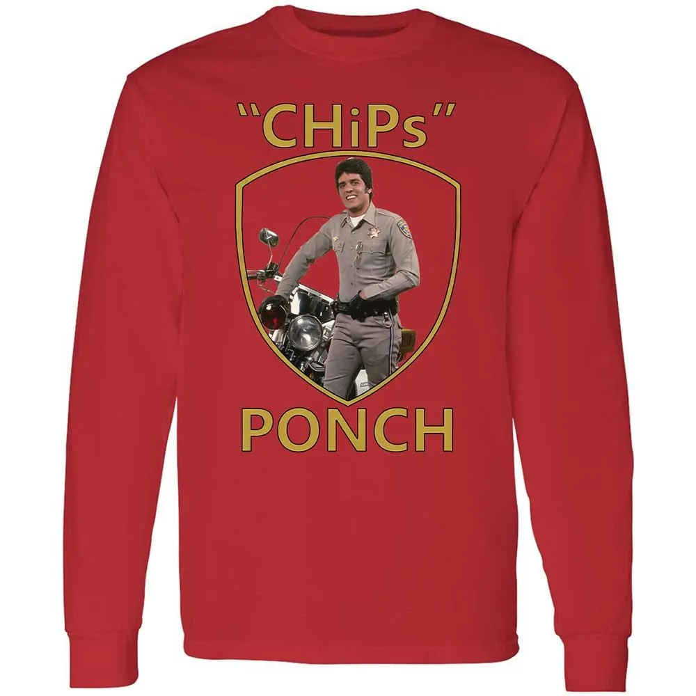 Long Sleeve T-Shirt - D85U6Y3G - Red - 8
