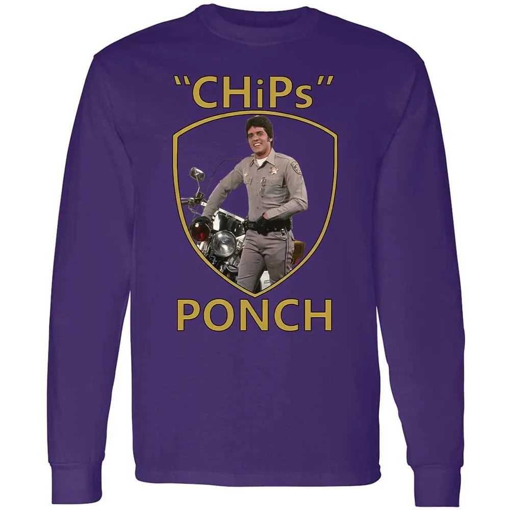 Long Sleeve T-Shirt - D85U6Y3G - Purple - 9