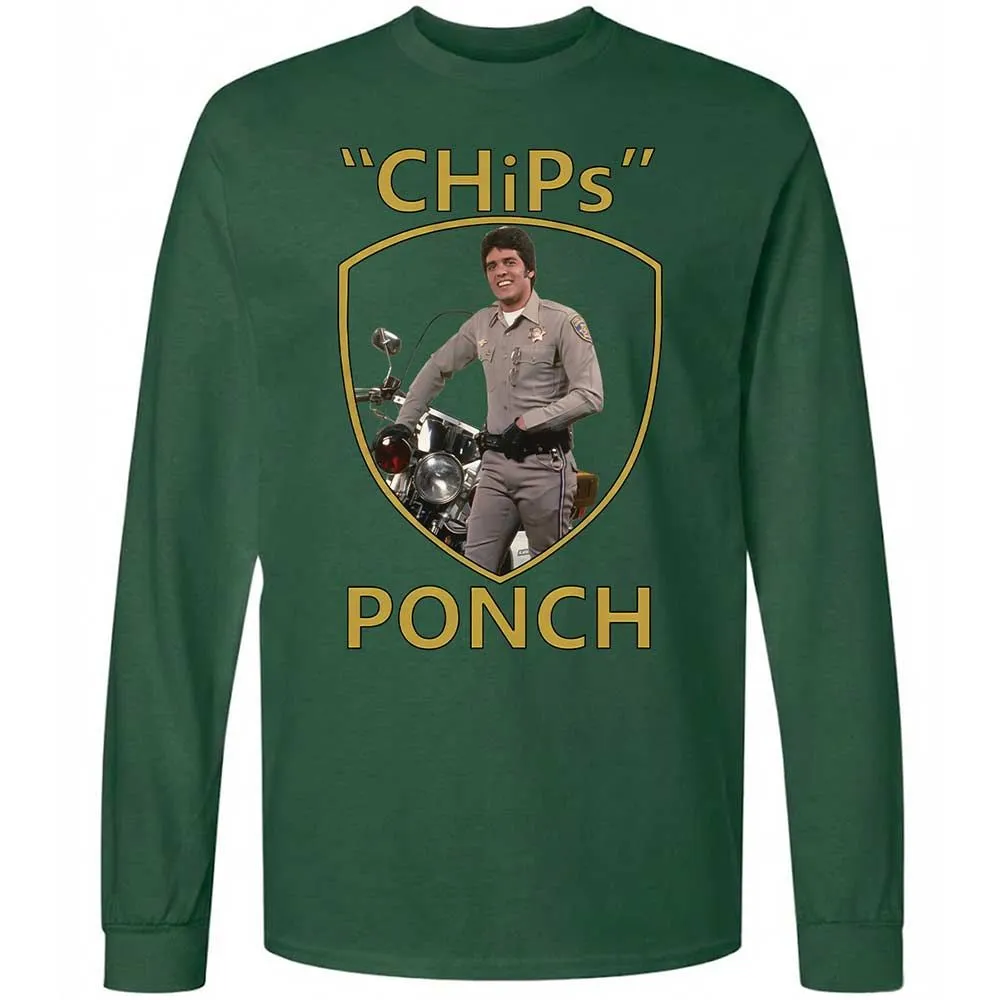 Long Sleeve T-Shirt - D85U6Y3G - Forest Green - 14