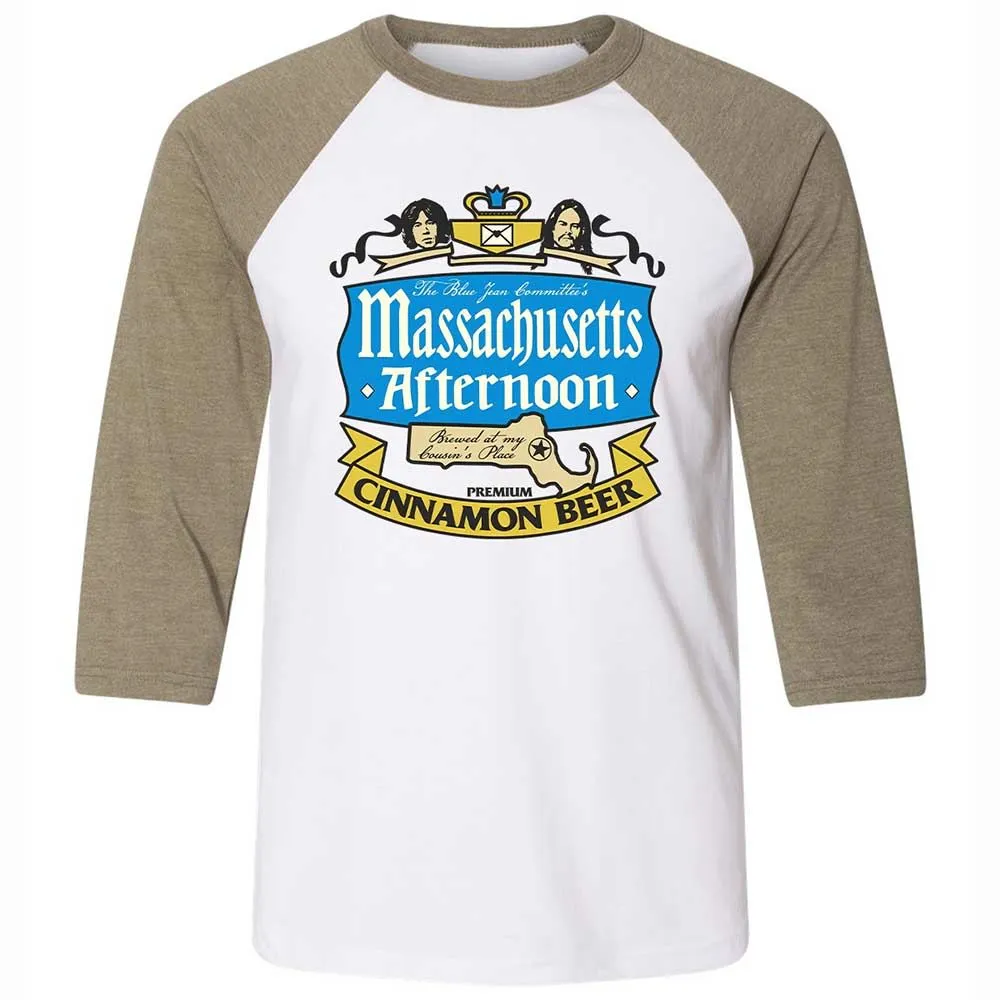 Massachusetts Afternoon Cinnamon Beer - White/Heather Olive - 4