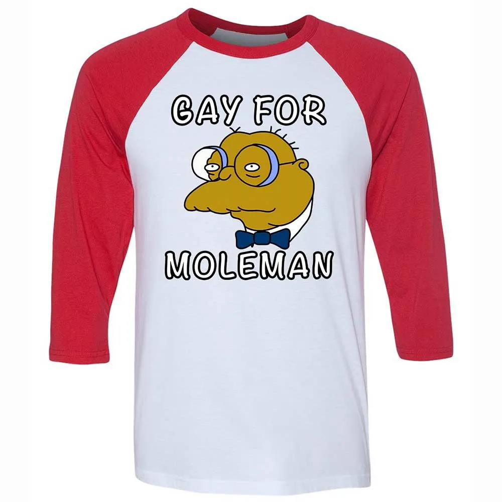 Gay for Moleman - White/Red - 9