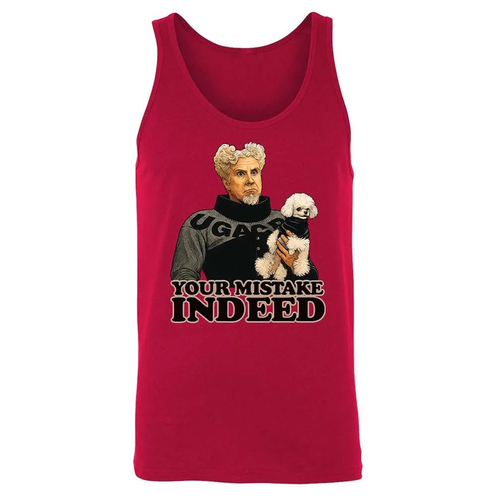 Unisex Jersey Tank - 8RNHAS72 - Red - 3