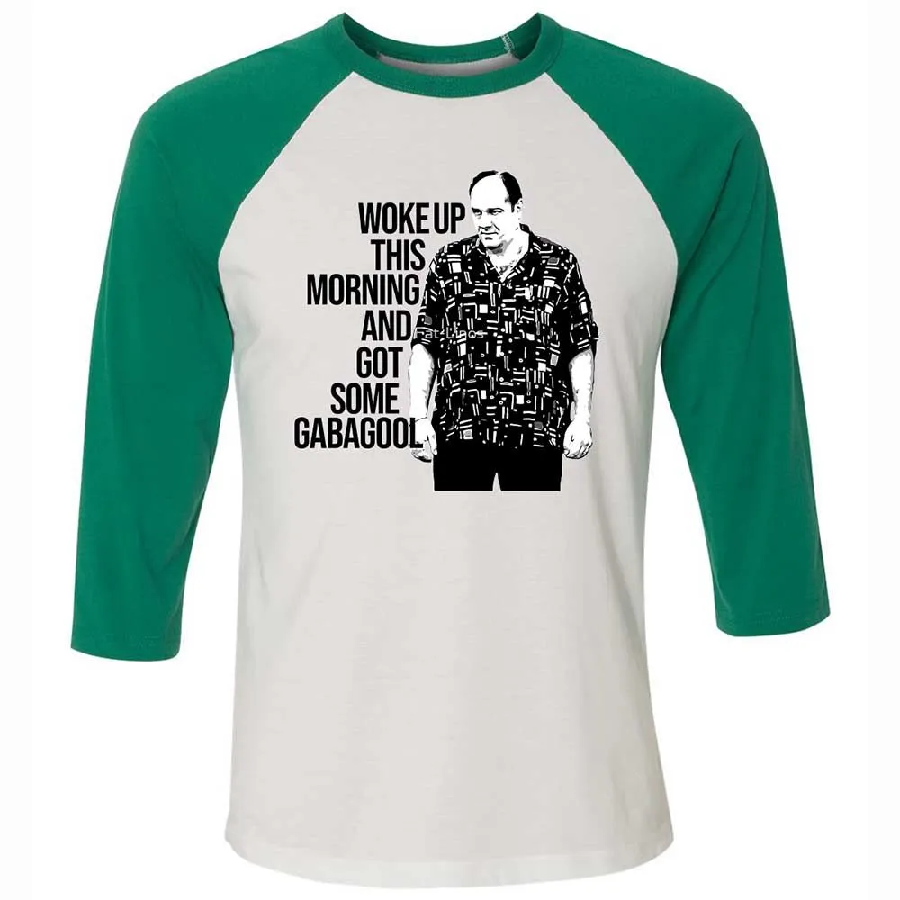 Unisex 3/4 Baseball Tee - 7GS6QS3B - White/Kelly - 6