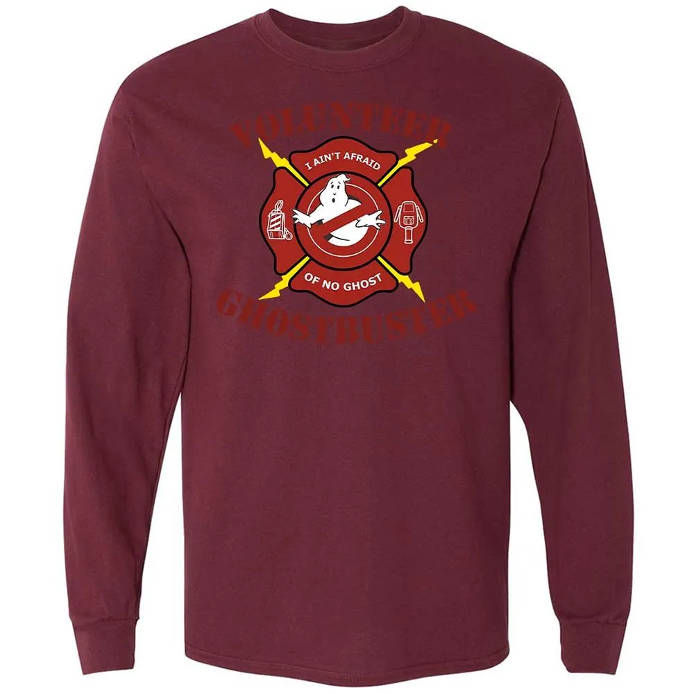 Long Sleeve T-Shirt - AJD93XXV - Maroon - 16