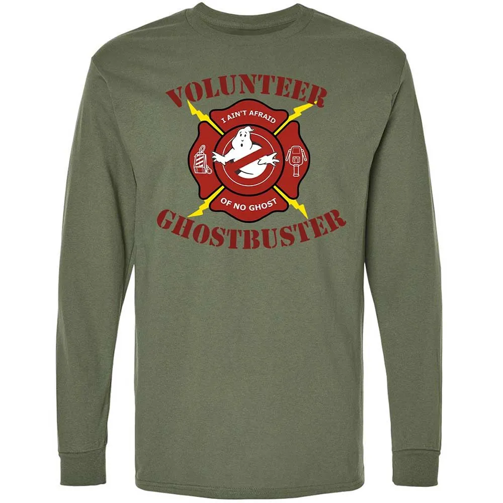 Long Sleeve T-Shirt - AJD93XXV - Military Green - 19