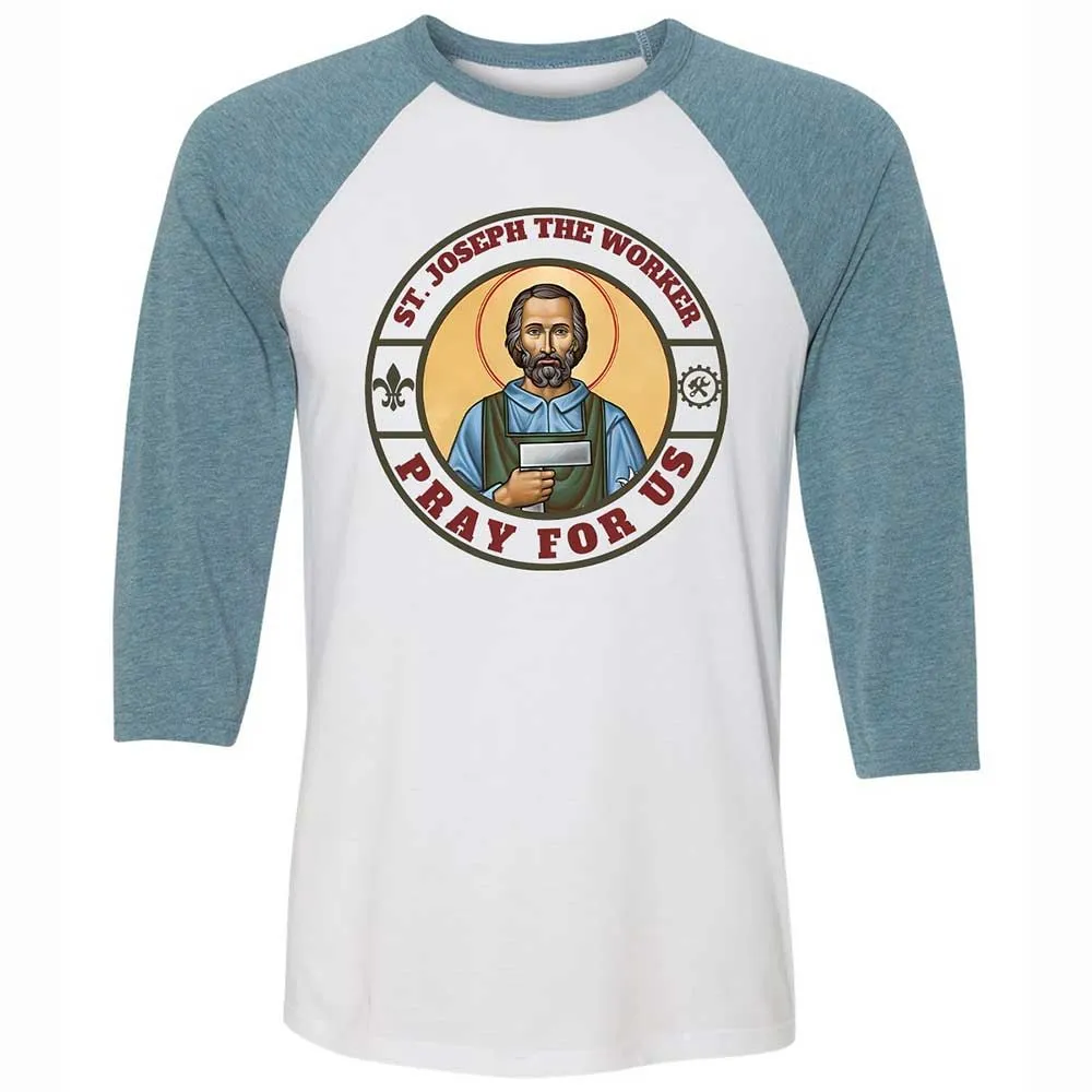 Pray for Us - White/Denim - 3