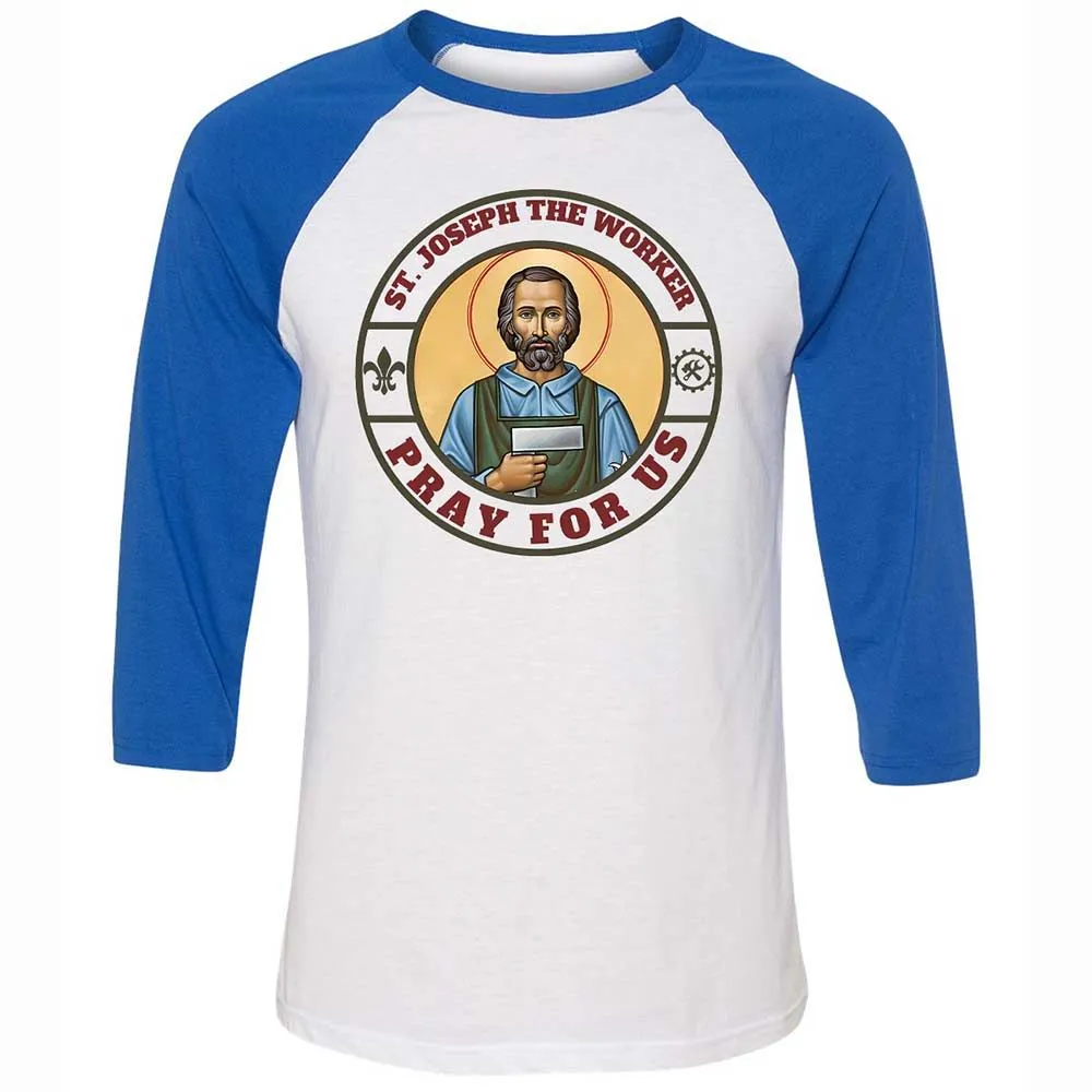Pray for Us - White/True Royal - 10