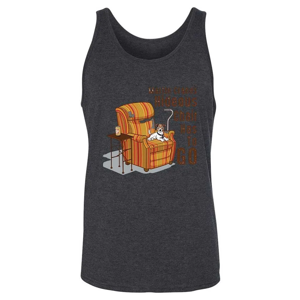 Martin Crane's Hideous Chair - Dark Grey Heather - 10