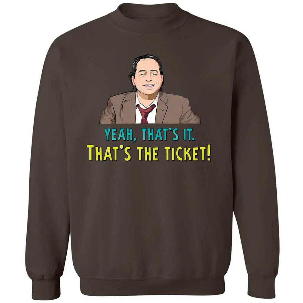 Classic Unisex Sweatshirt - LE37U5E4 - Dark Chocolate - 16