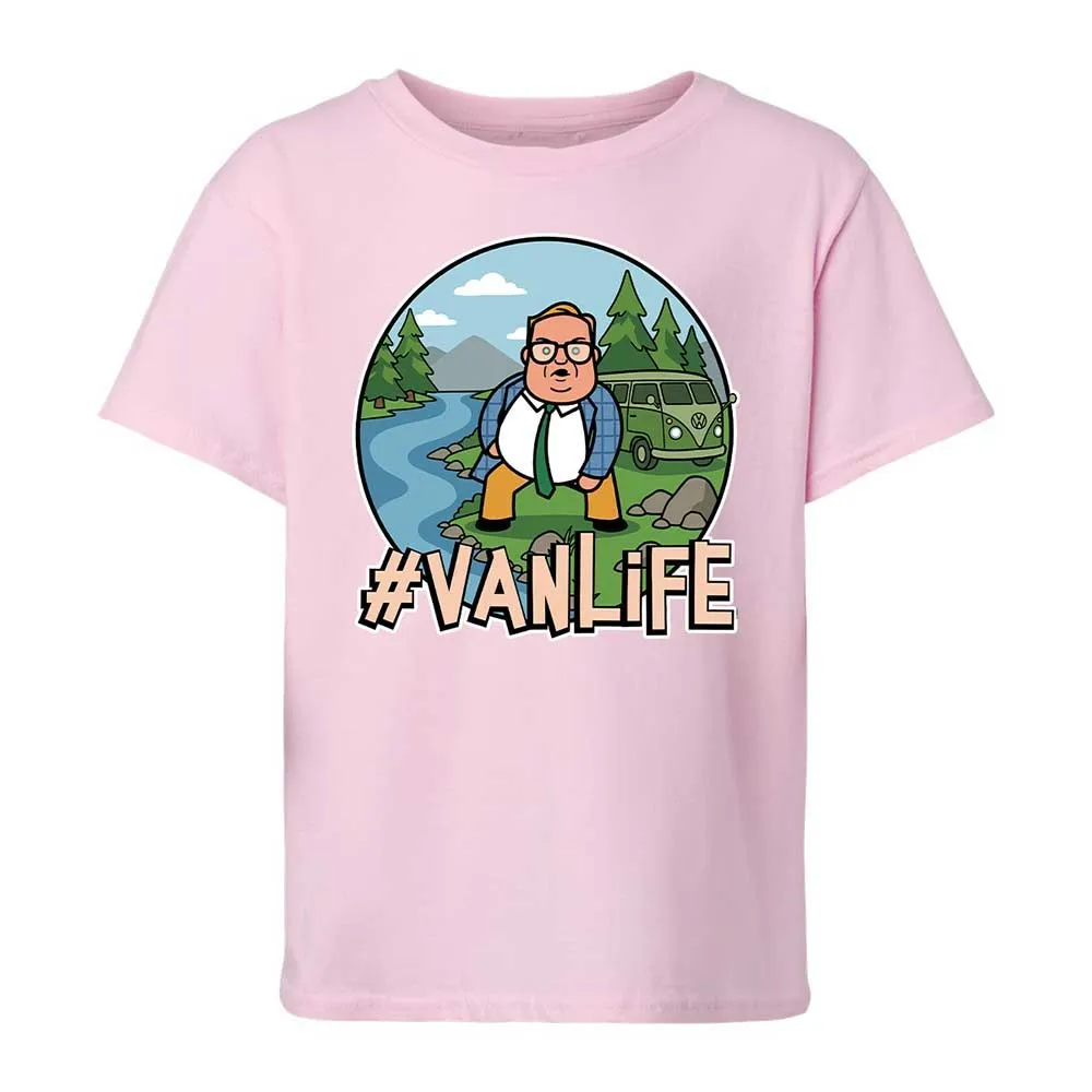 Vanlife living in a van down by the river - Light Pink - 7