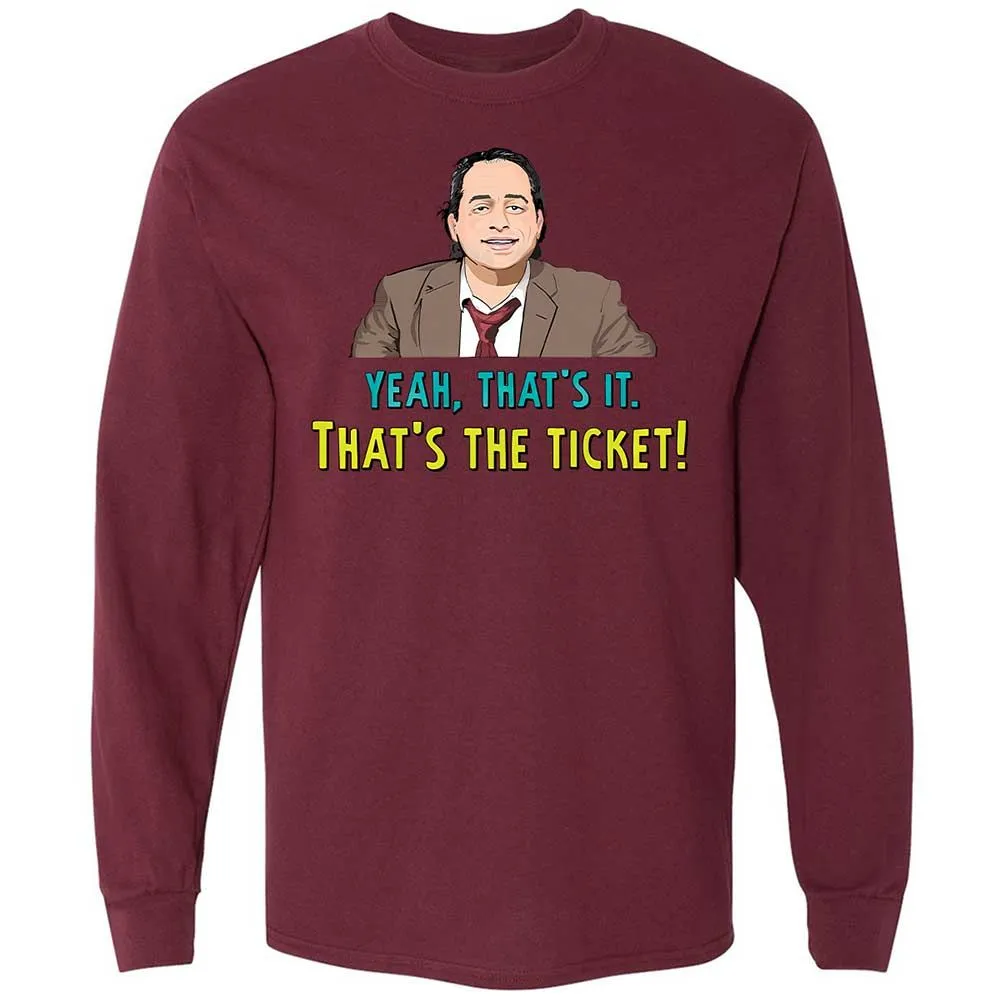 Long Sleeve T-Shirt - 2ZETXSNF - Maroon - 16