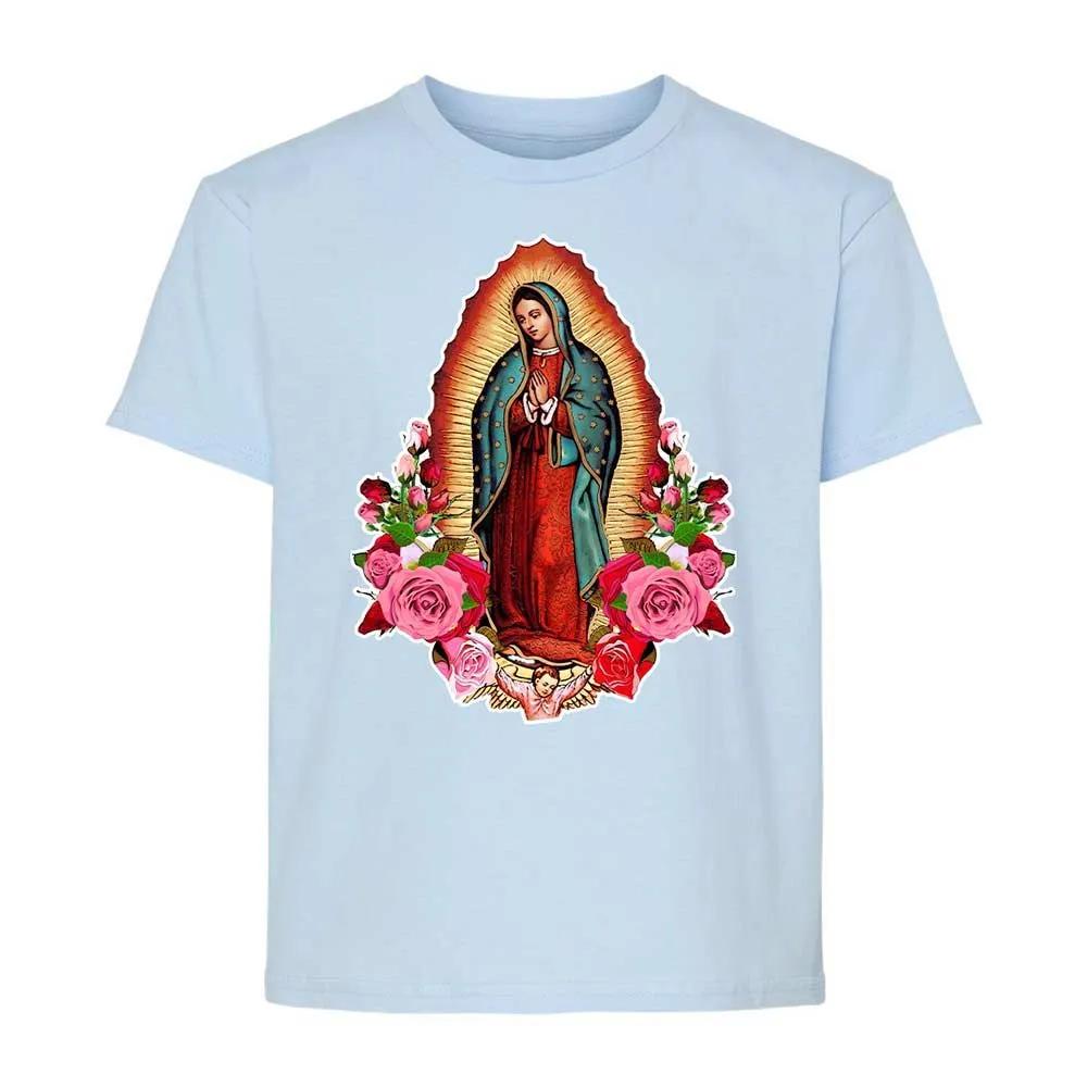 Our Lady of Guadalupe - Light Blue - 3