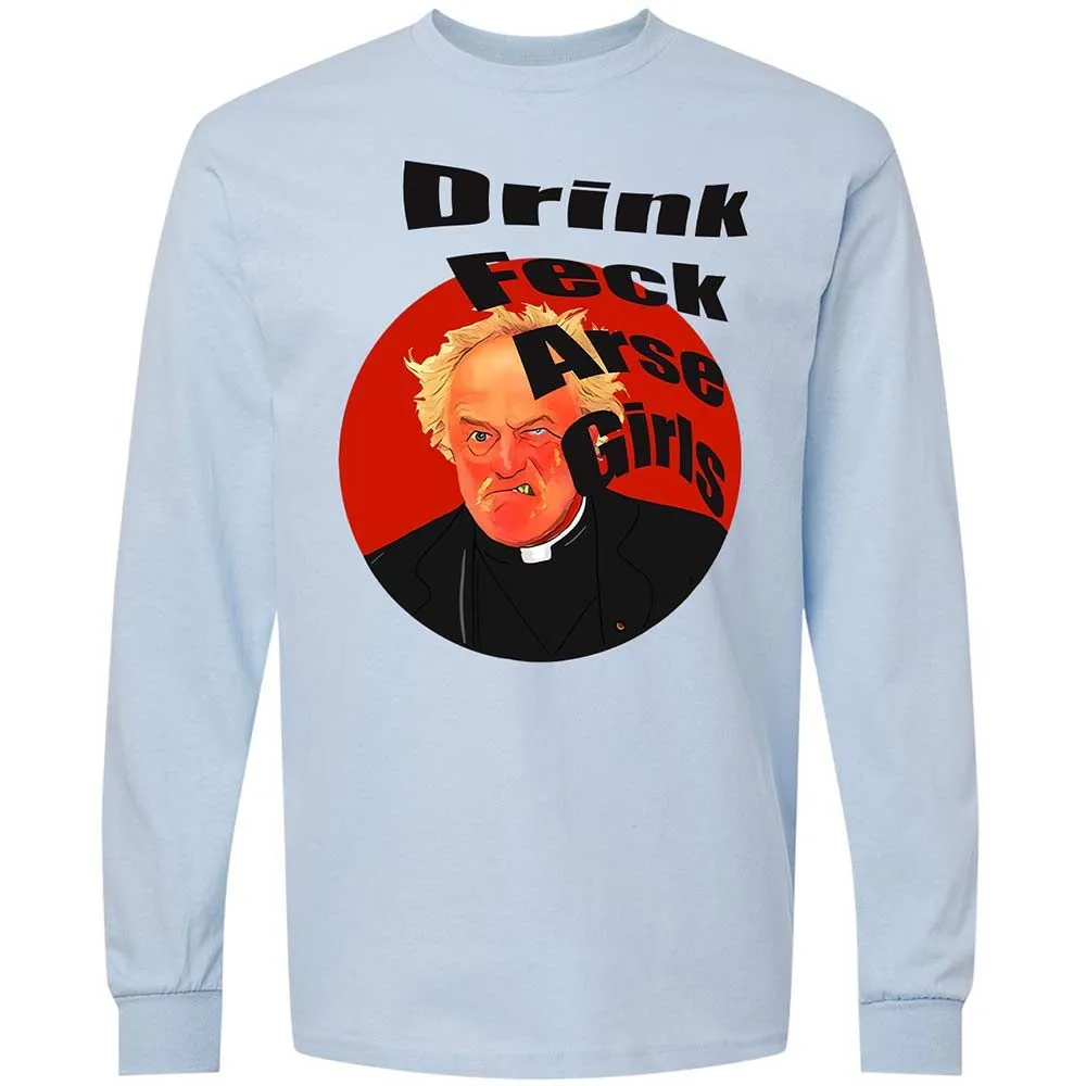 Long Sleeve T-Shirt - YWNVAZJB - Light Blue - 4