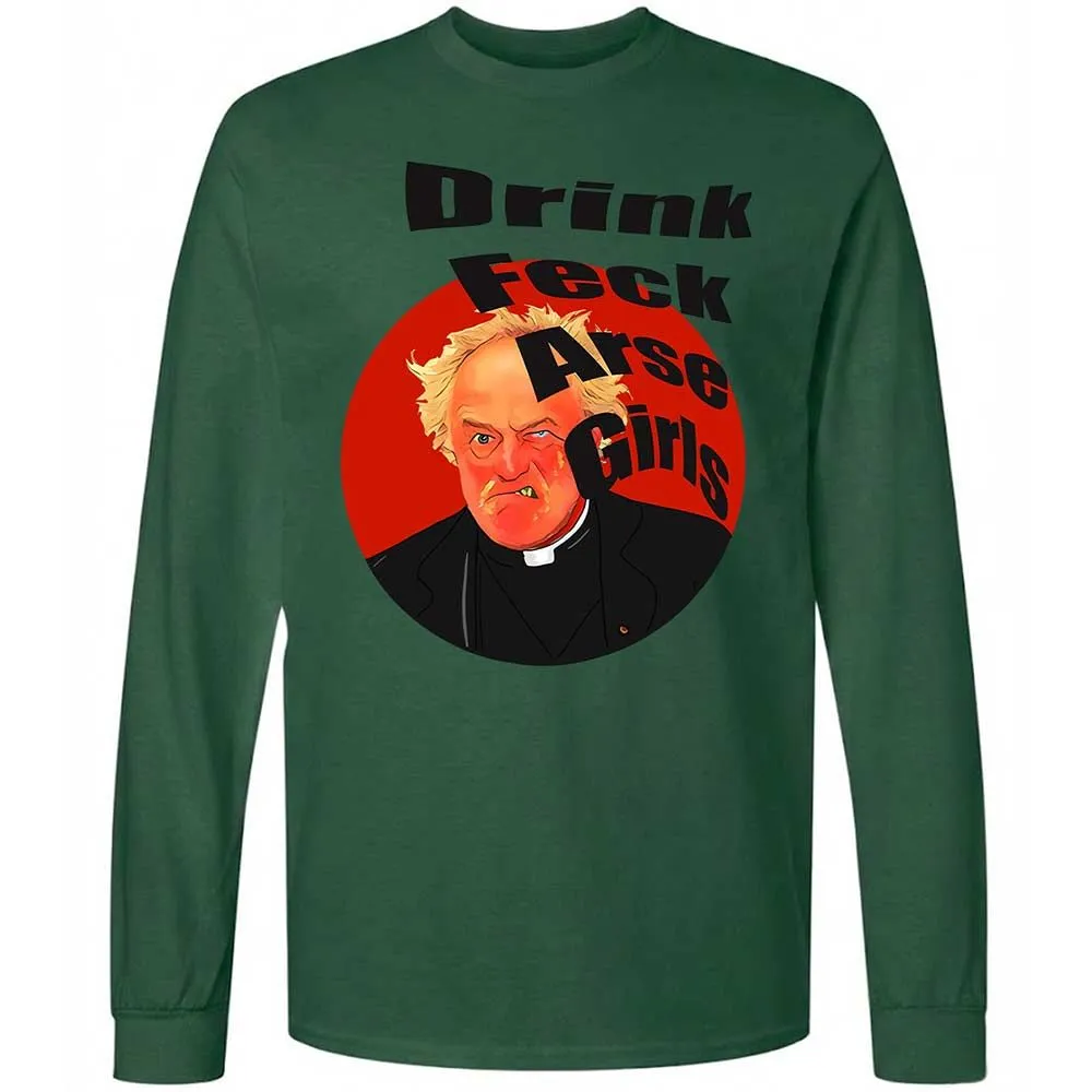 Long Sleeve T-Shirt - YWNVAZJB - Forest Green - 14