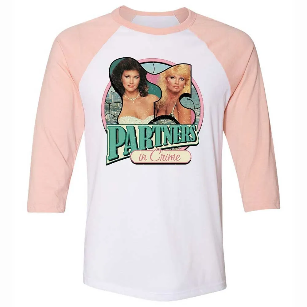 Unisex 3/4 Baseball Tee - 4DV2UWXM - White/Heather Peach - 5