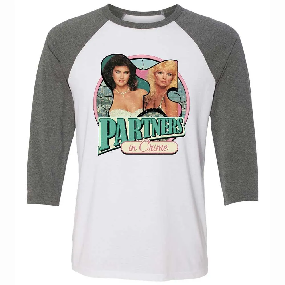 Unisex 3/4 Baseball Tee - 4DV2UWXM - White/Deep Heather - 11