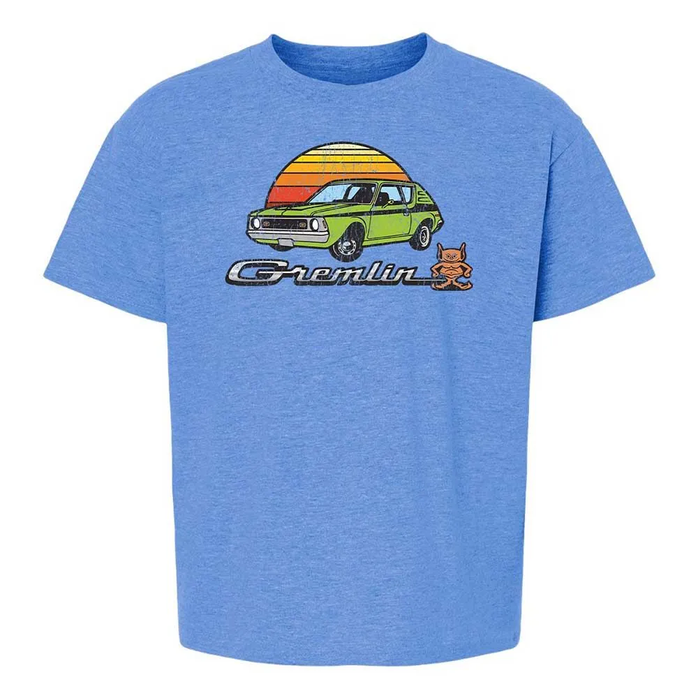 Kids T-Shirt - GV1FJLGD - Heather Royal - 14