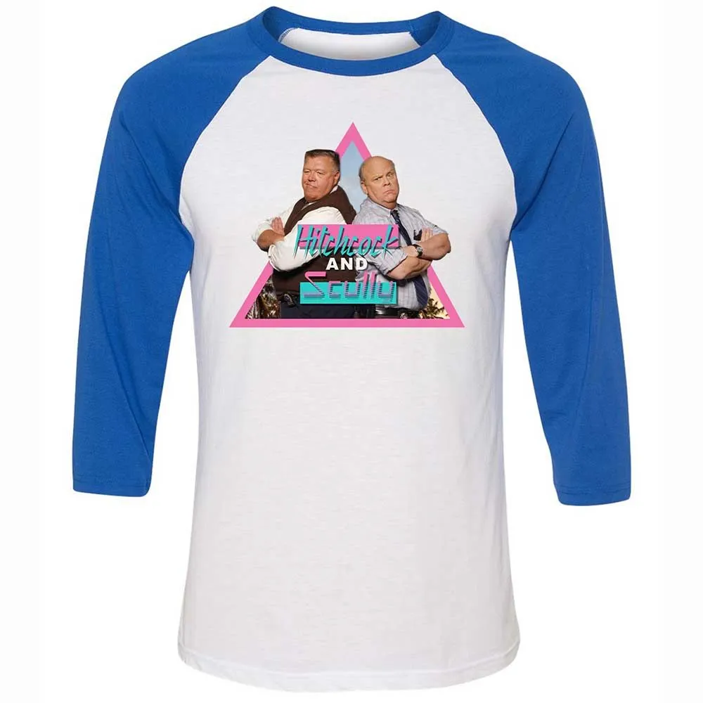 Unisex 3/4 Baseball Tee - CWWL6J8C - White/True Royal - 10