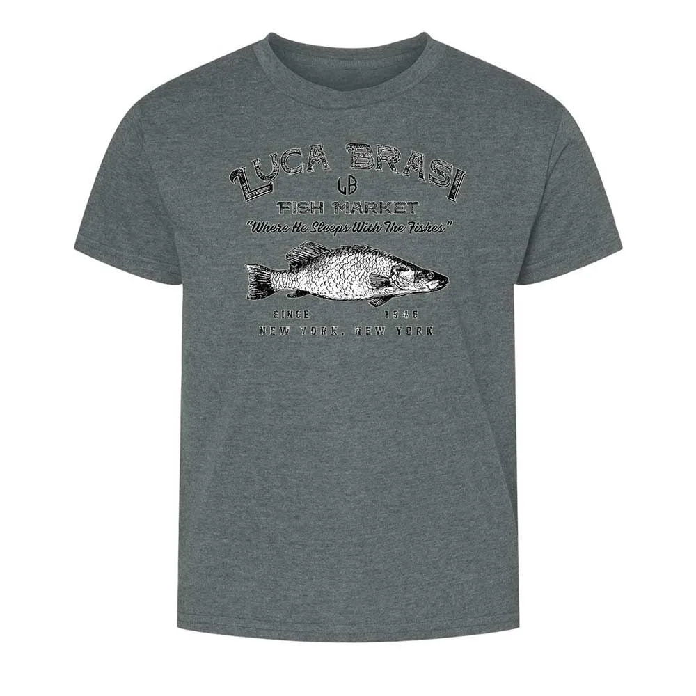 Kids T-Shirt - XK4DVYGU - Dark Heather - 16