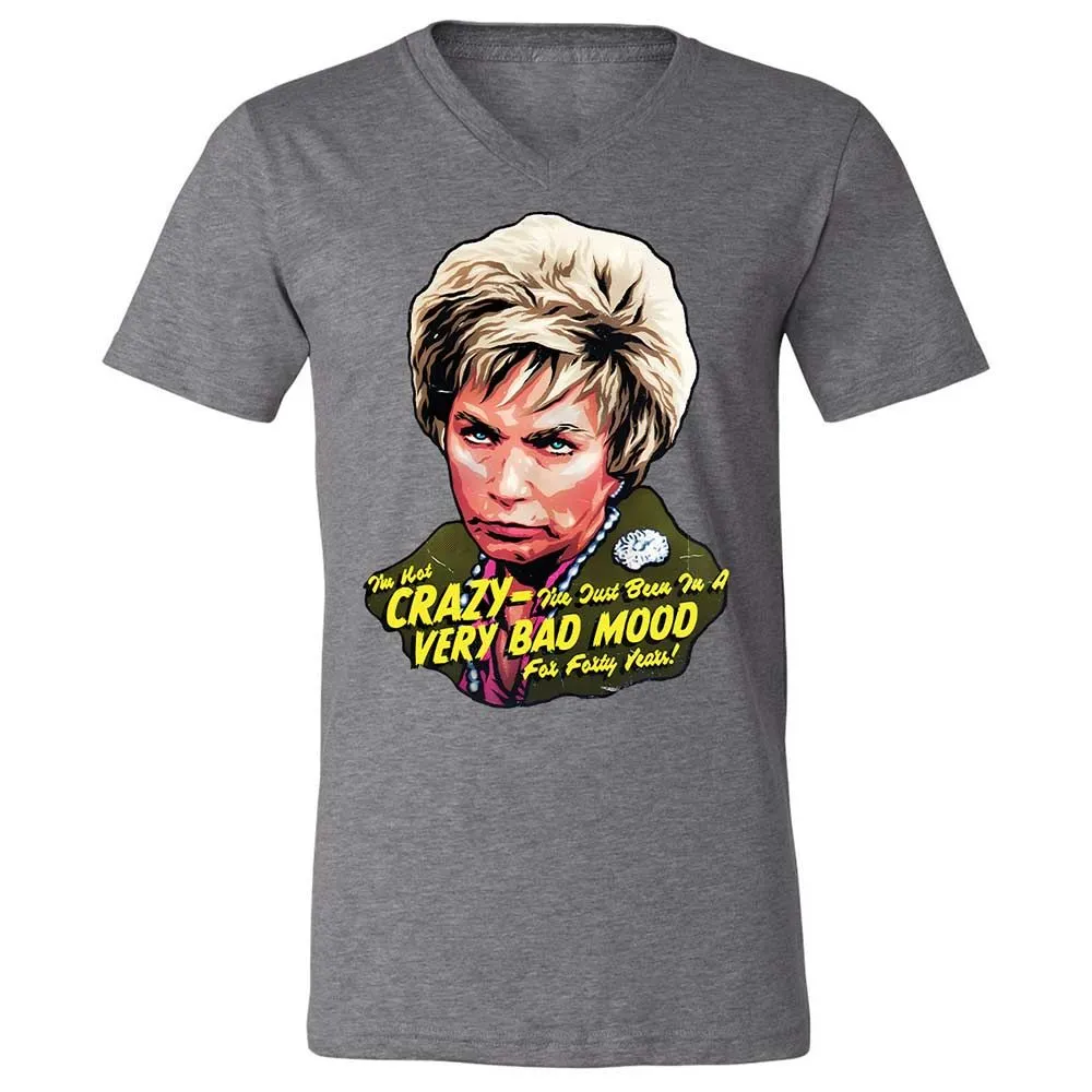 Unisex V-Neck T-Shirt - 9QWY4DFN - Deep Heather - 9