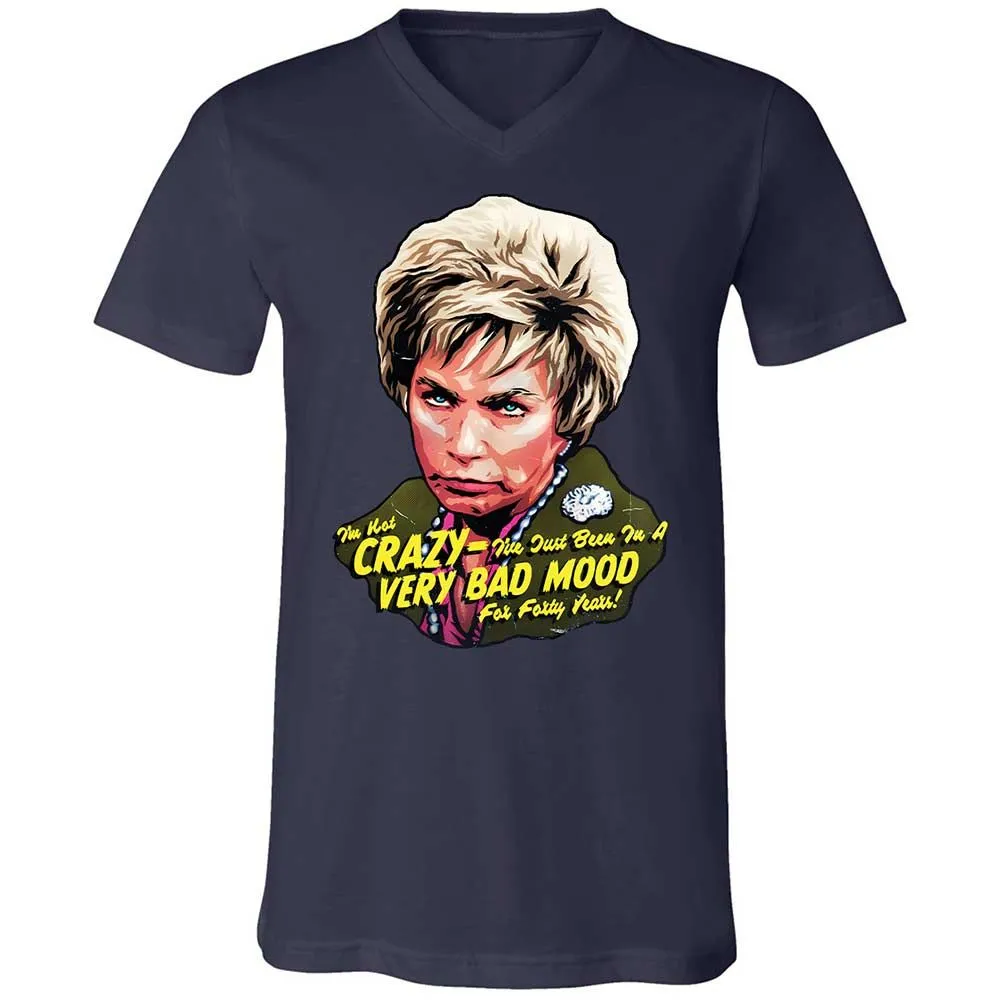 Unisex V-Neck T-Shirt - 9QWY4DFN - Navy - 12