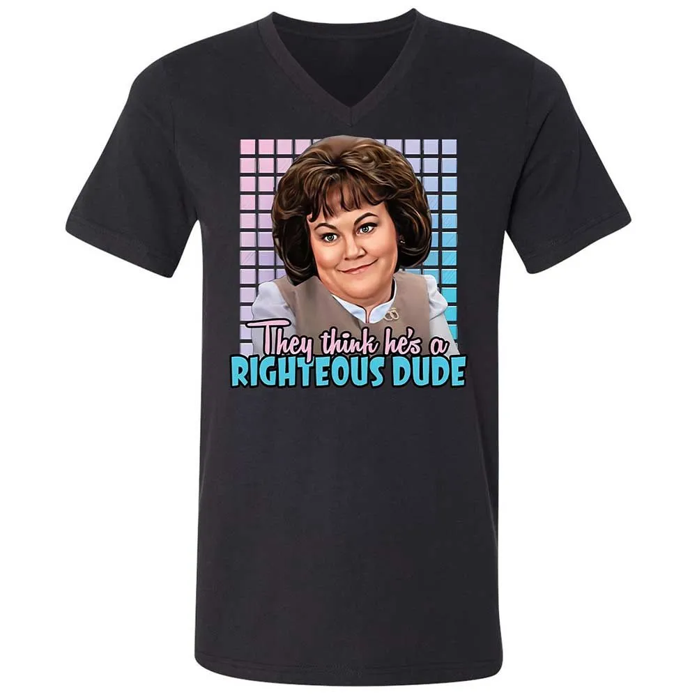 Unisex V-Neck T-Shirt - DX53F49G - Black - 11
