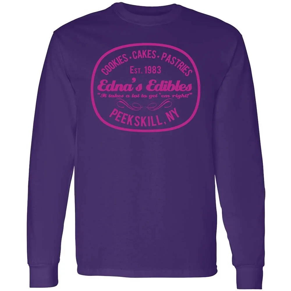 Long Sleeve T-Shirt - S3AVZMWP - Purple - 9