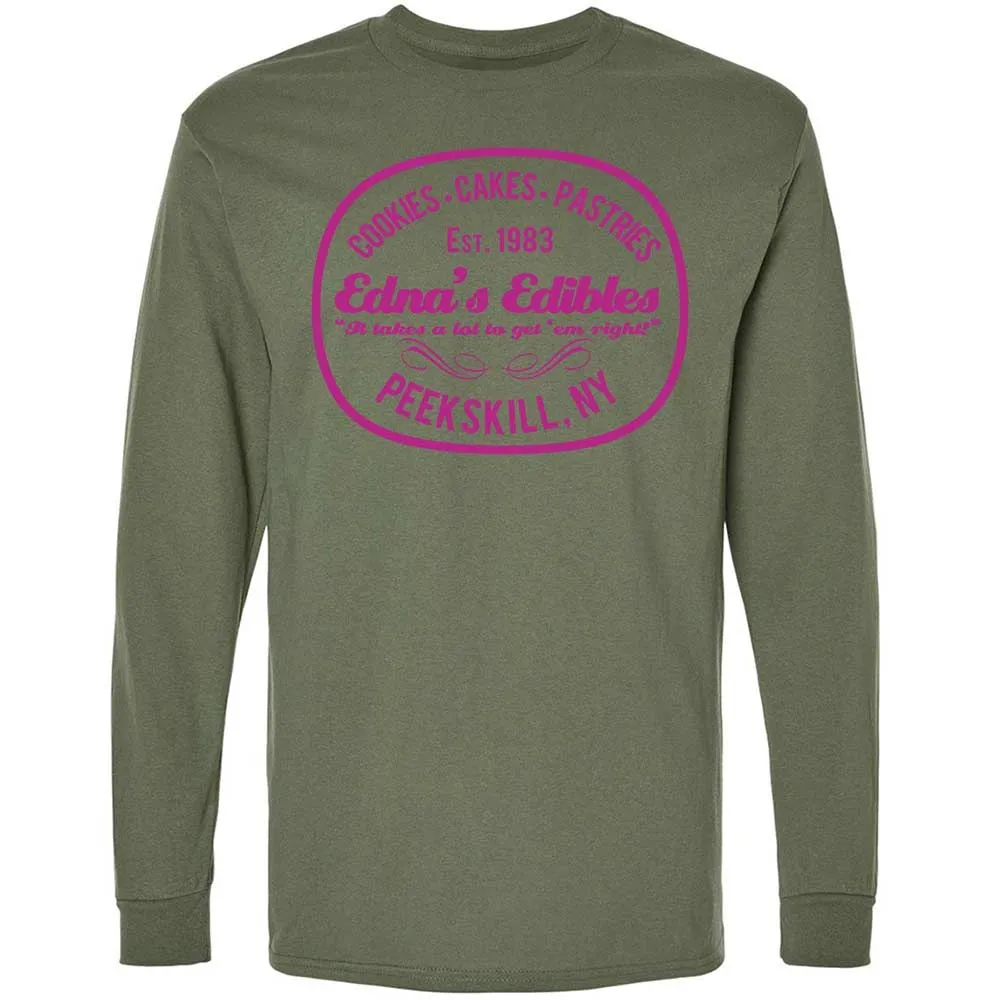 Long Sleeve T-Shirt - S3AVZMWP - Military Green - 19