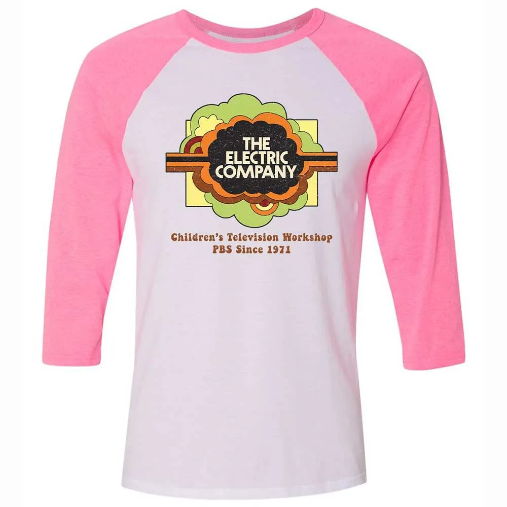 Unisex 3/4 Baseball Tee - URD3G3DD - White/Neon Pink - 12