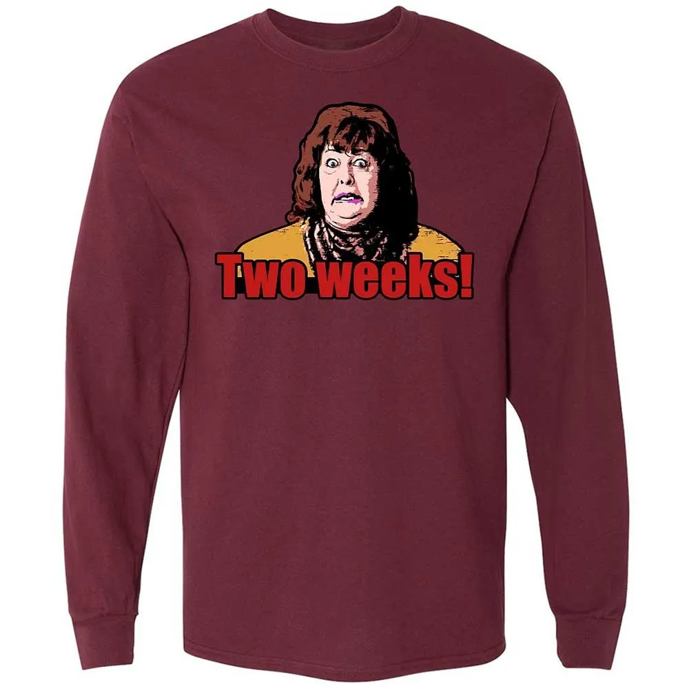 Long Sleeve T-Shirt - CN48YYEH - Maroon - 16