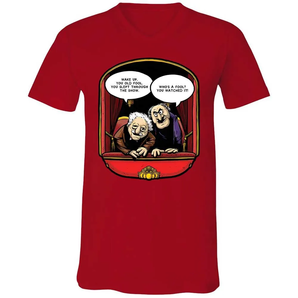 Statler and Waldorf (Wake Up) - Red - 5