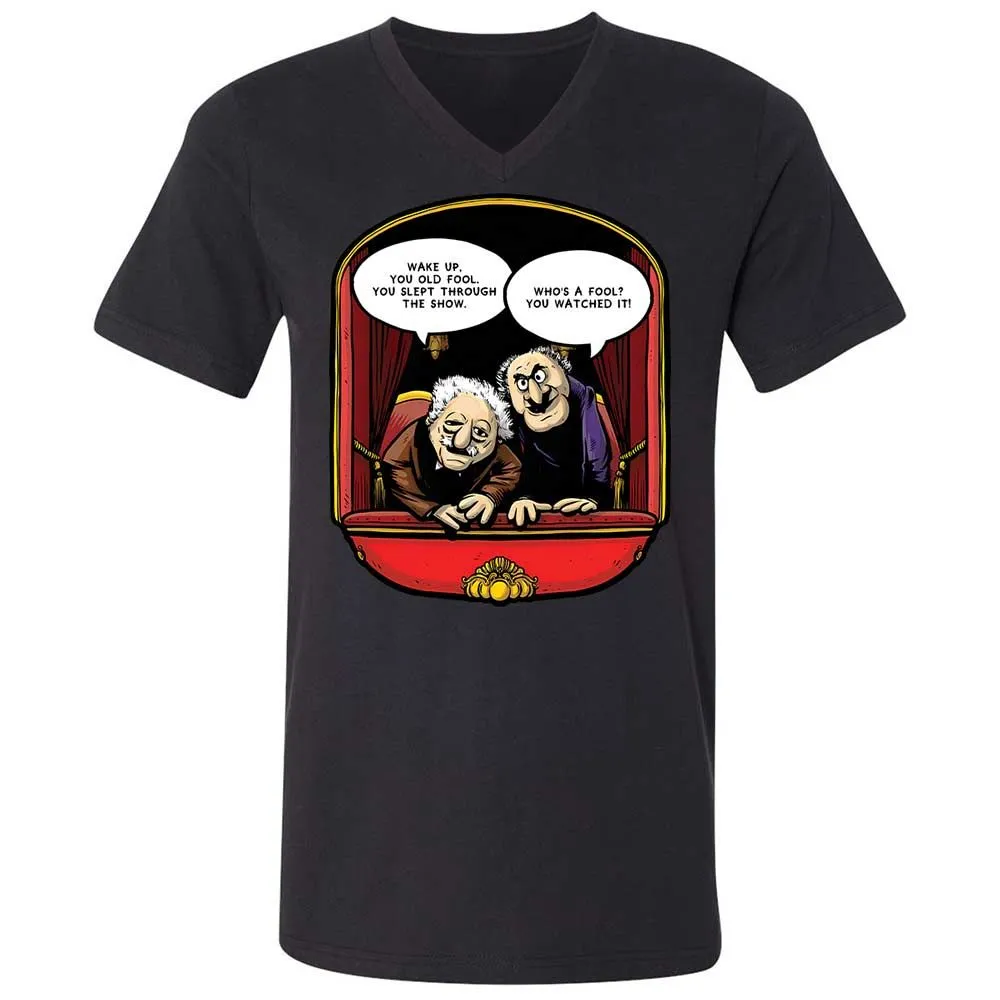 Statler and Waldorf (Wake Up) - Black - 11