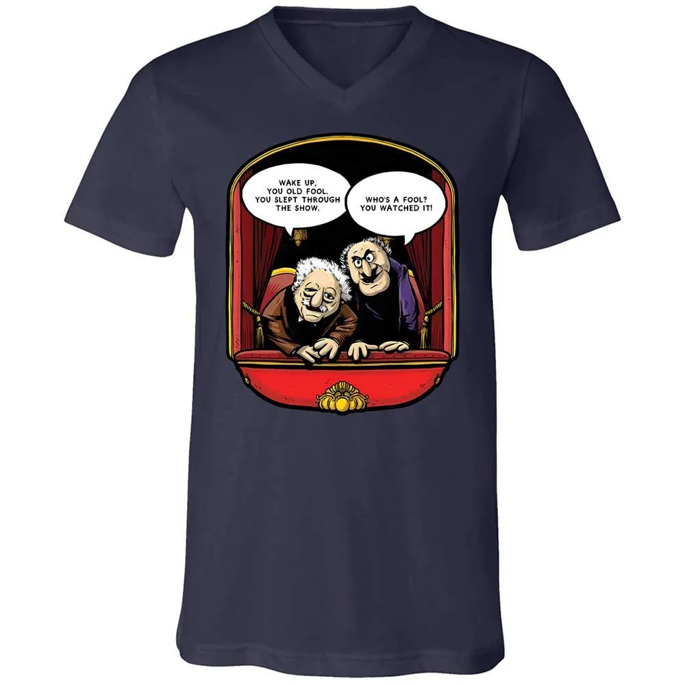 Statler and Waldorf (Wake Up) - Navy - 12