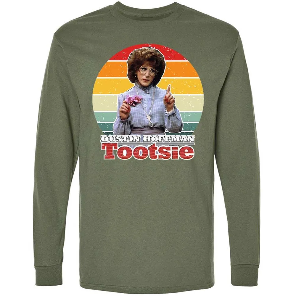 Long Sleeve T-Shirt - CXHR9R7C - Military Green - 19